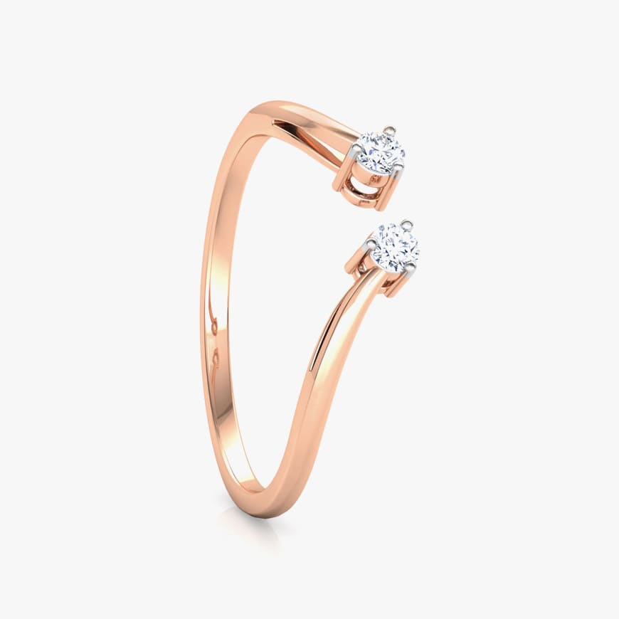 Arc Stackable Diamond Ring - Mi blog